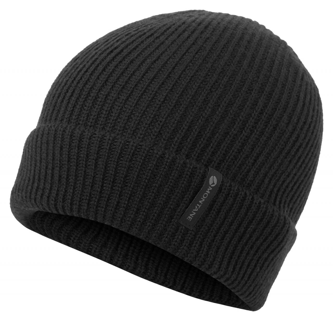 Univerzální teplá čepice Montane Brew Beanie black one size