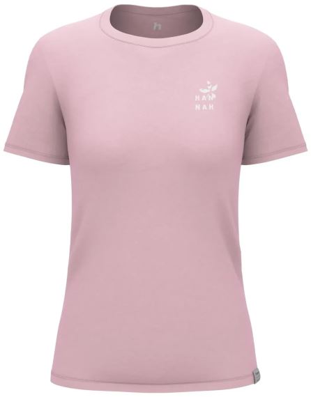 Celkový přední pohled na Tričko Hannah CHUCKI II pale mauve 36 s logem Hannah na hrudi.