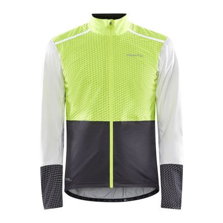 Pánská cyklobunda Craft ADV Hydro Lumen žlutá s bílou