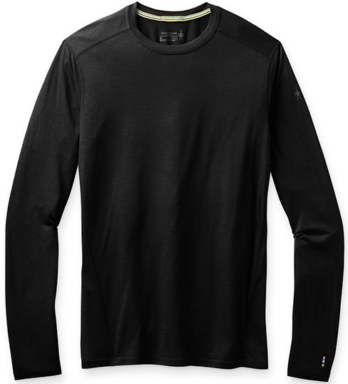 Pánské tričko s dlouhým rukávem Smartwool M Merino 150 Baselayer LS black L