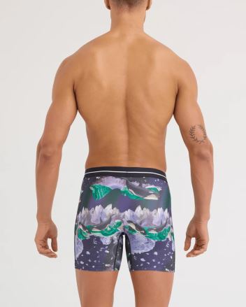 Pánské boxerky SAXX Volt Breathable Mesh midnight sun-black (2)