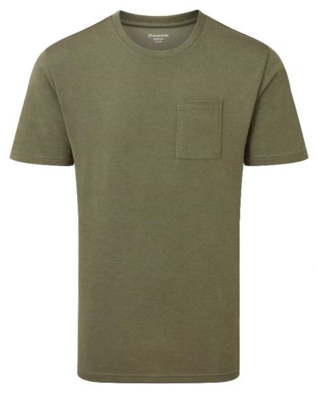 Pánské tričko Montane Dart Pocket T-Shirt Kelp green