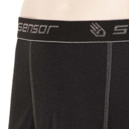 Pánské funkční trenky SENSOR Double Face krátké černá (1)