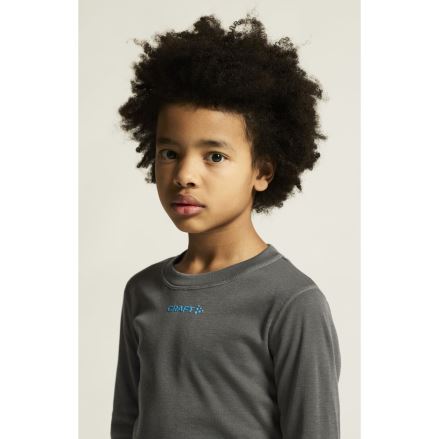 Dětský funkční set Craft Core Warmp Baselayer šedá (3)