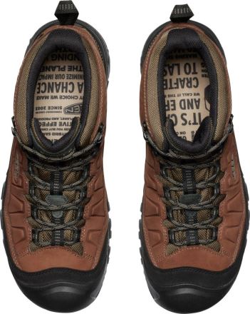 Pánské turistické boty Keen Targhee IV Mid WP Men bison/black (6)