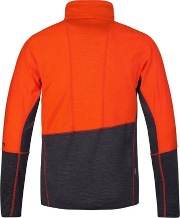 Pánská mikina Hannah Niro spicy orange/anthracite mel (1)