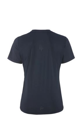Zadní pohled na sportovní triko CRAFT ADV Essence SS 2 modrá. (1)