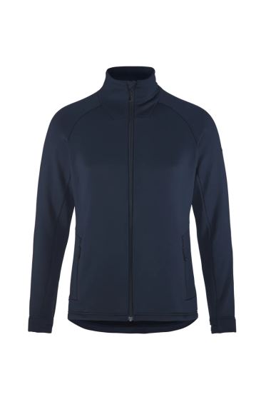 Mikina CRAFT ADV Explore Power modrá, celkový přední pohled na produkt.