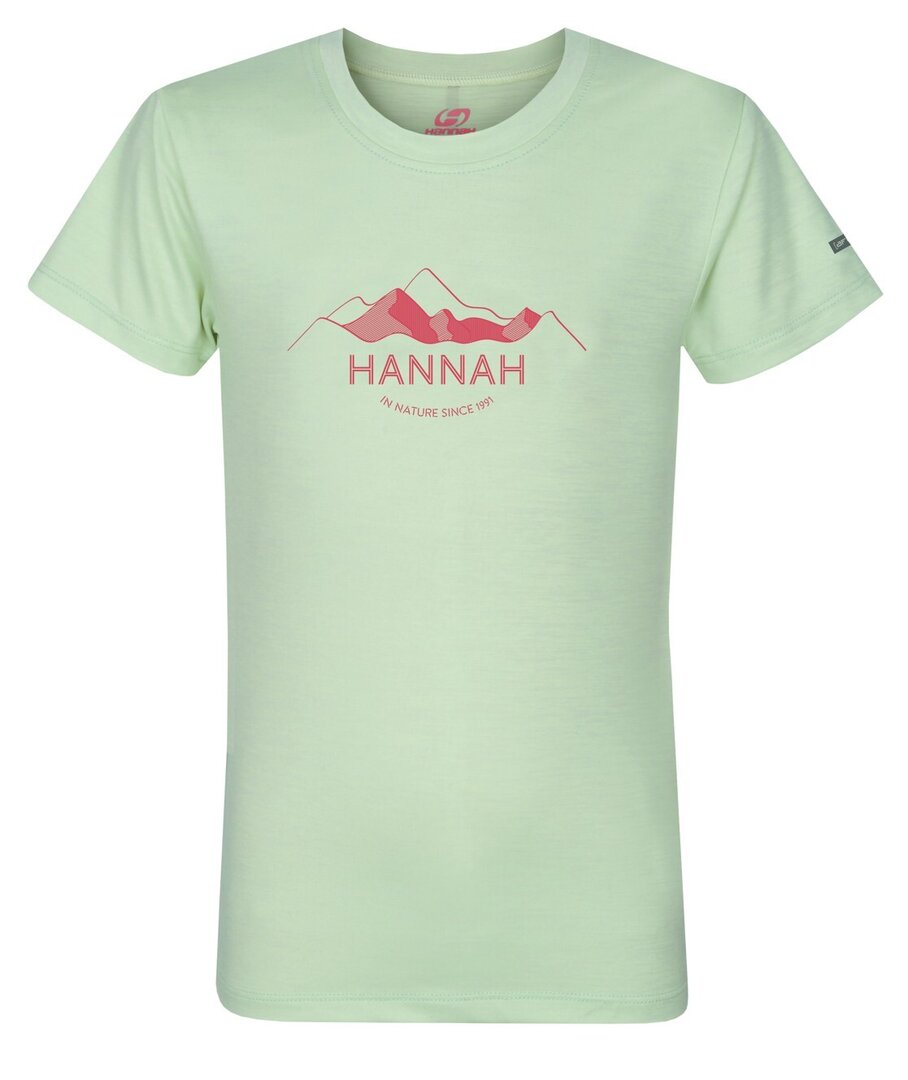 Klučičí dětské tričko Hannah Cornet Jr. II Paradise green mel 10-11 let