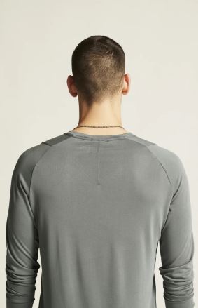 Pánské tričko Craft CORE Essence Bi-blend LS zelená (8)