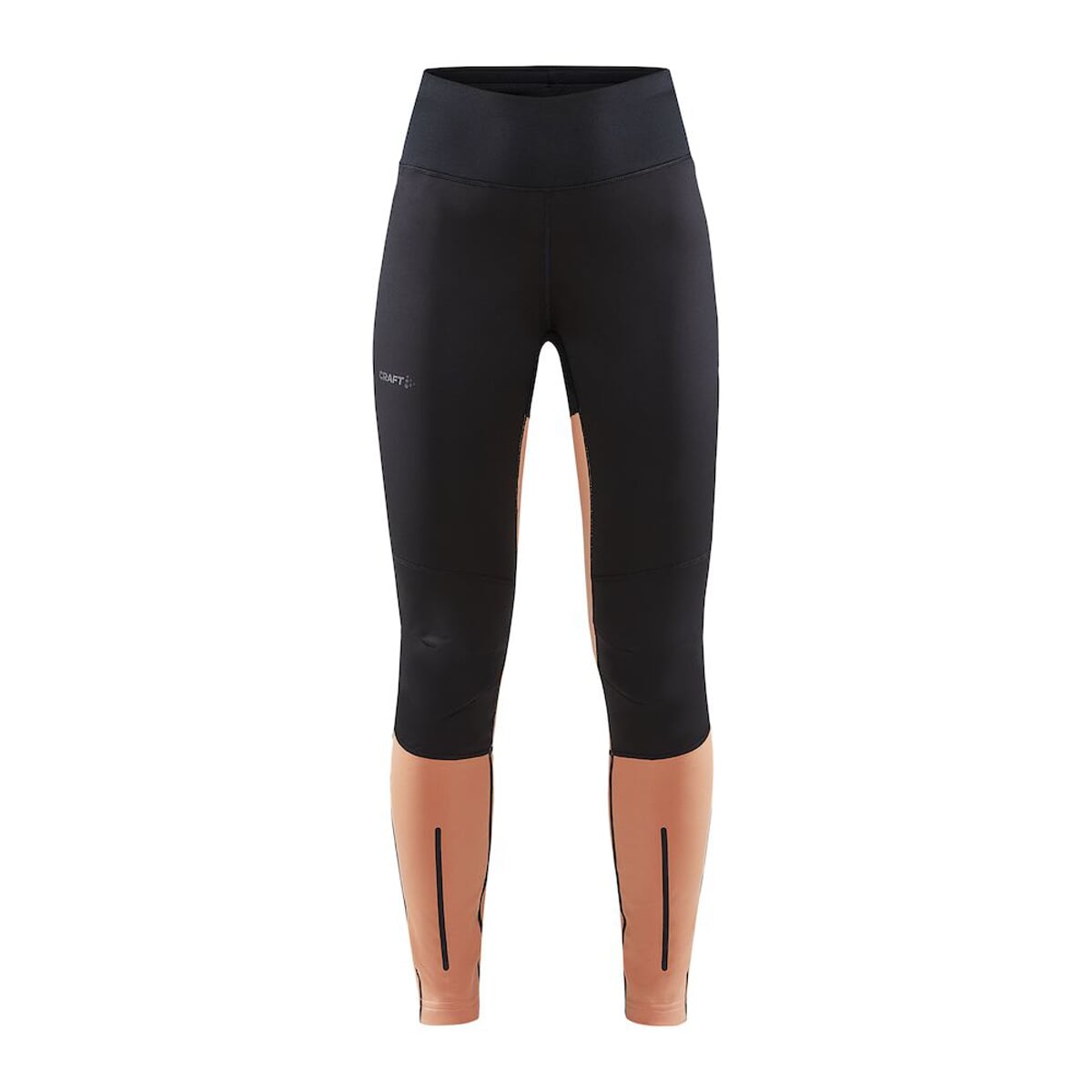 Dámské sportovní větruodolné kalhoty Craft ADV Essence Wind Tights Černá s oranžovou S