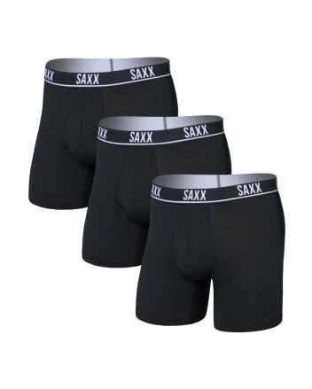 Pánské boxerky SAXX Essential Performance Mesh (3 Pack) black