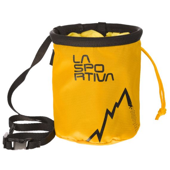 La Sportiva dětský lezecký pytlík Laspo chalk bag yellow