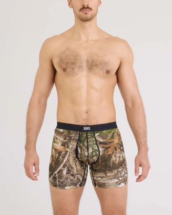 Pánské boxerky SAXX Vibe Xtra Soft Comfort Boxer Brief realtree edge-multi (1)