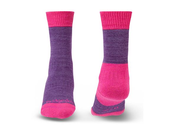 Dámské ponožky Bridgedale Explorer HW MC Boot purpler marl/281 (1)