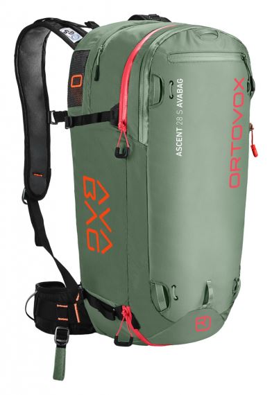 Batoh Ortovox Ascent 28L S Avabag Kit green isar