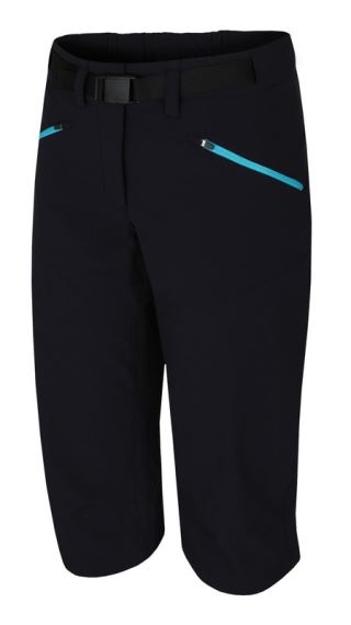 Dámské softshellové 3/4 kalhoty Hannah Row anthracite (bluebird)