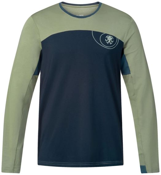 Pánské tričko Rafiki Pitone dark navy/oil green