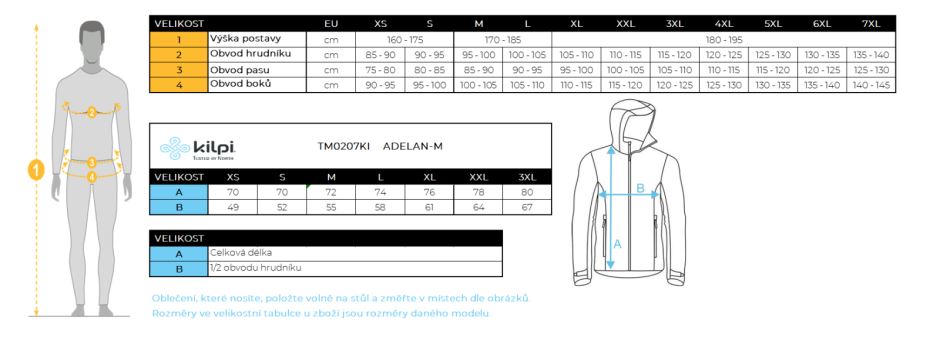 Pánská bavlněná mikina Kilpi Adelan-M DGN (3)