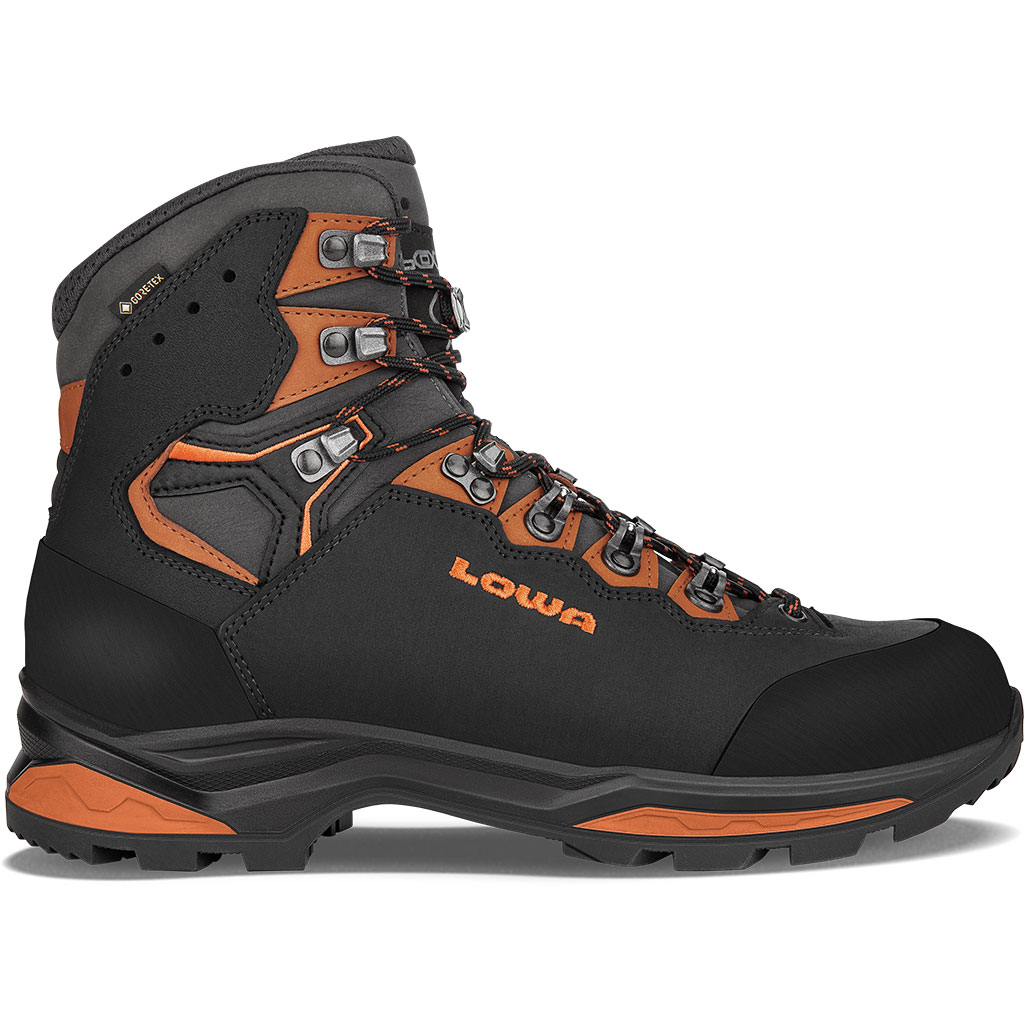 Pánské kotníkové boty Lowa Camino Evo GTX Black/orange 8,5UK