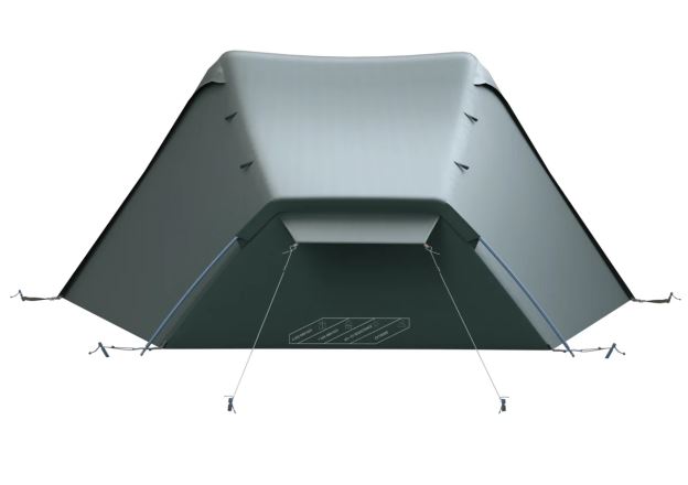 Ultralehký stan Husky Sawaj Peak 3 dark green (6)