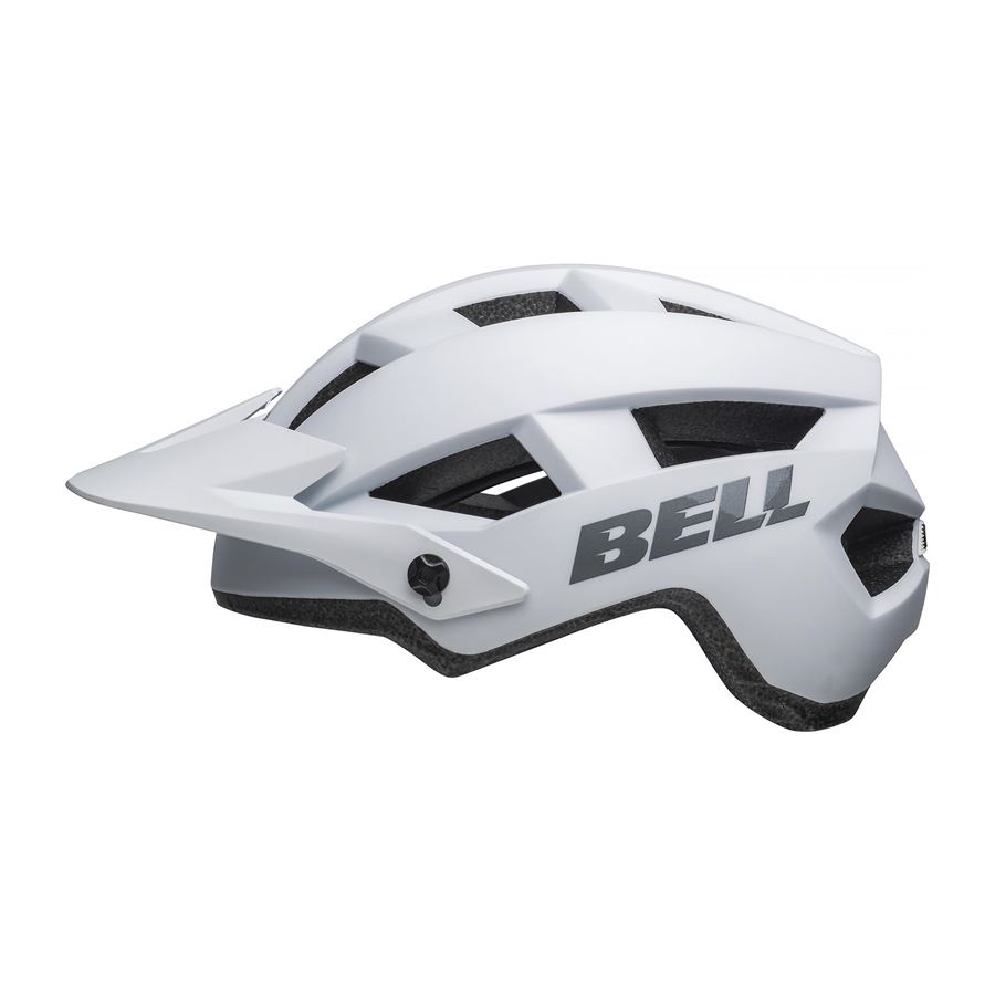 Cyklistická helma Bell Spark 2 mat white M/L (53-60cm)