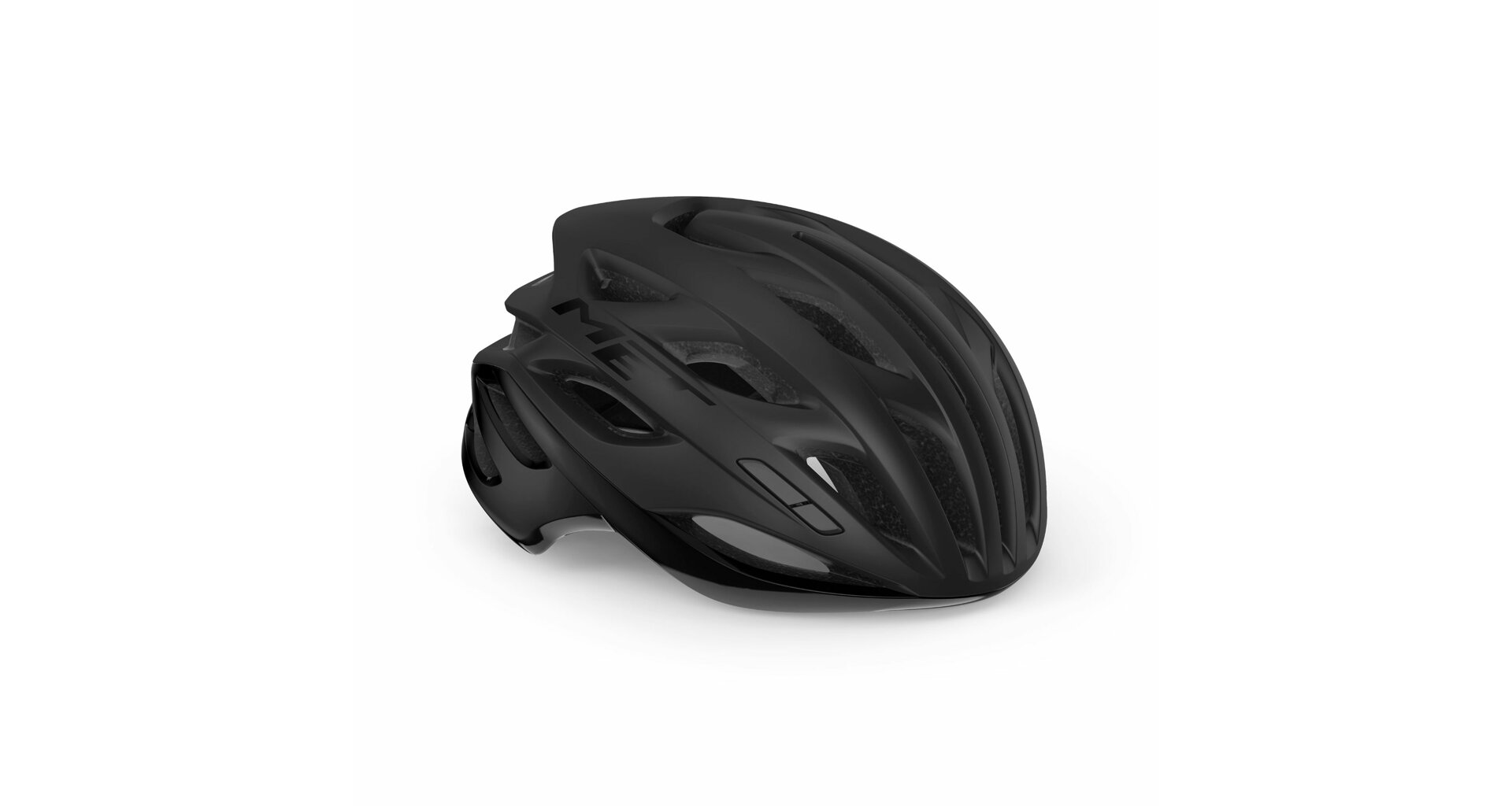 Silniční helma MET Estro MIPS černá matná/lesklá L(58-61)