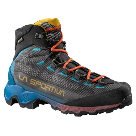 Pánské kotníkové boty La Sportiva Aequilibrium Hike GTX carbon/tropic blue_g00b14