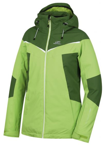 Dámská nepromokavá lyžařská bunda Hannah Nexa lime green/dill