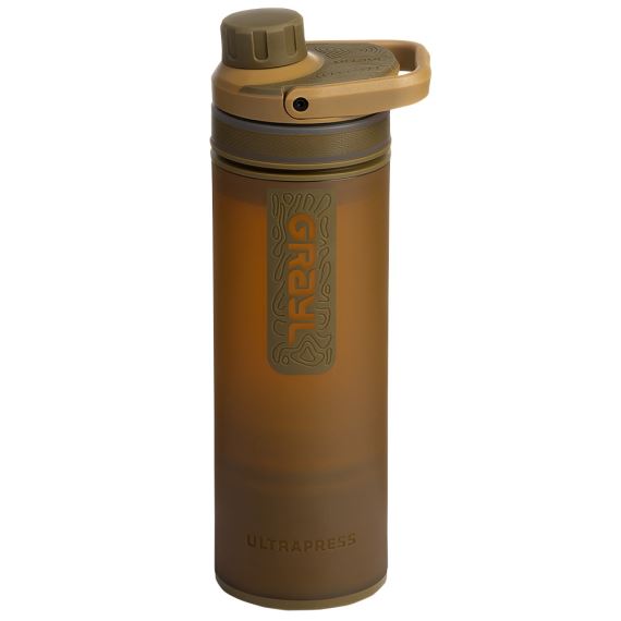 Filtrační systém Grayl UltraPress® Purifier Bottle Coyote Brown 500ml
