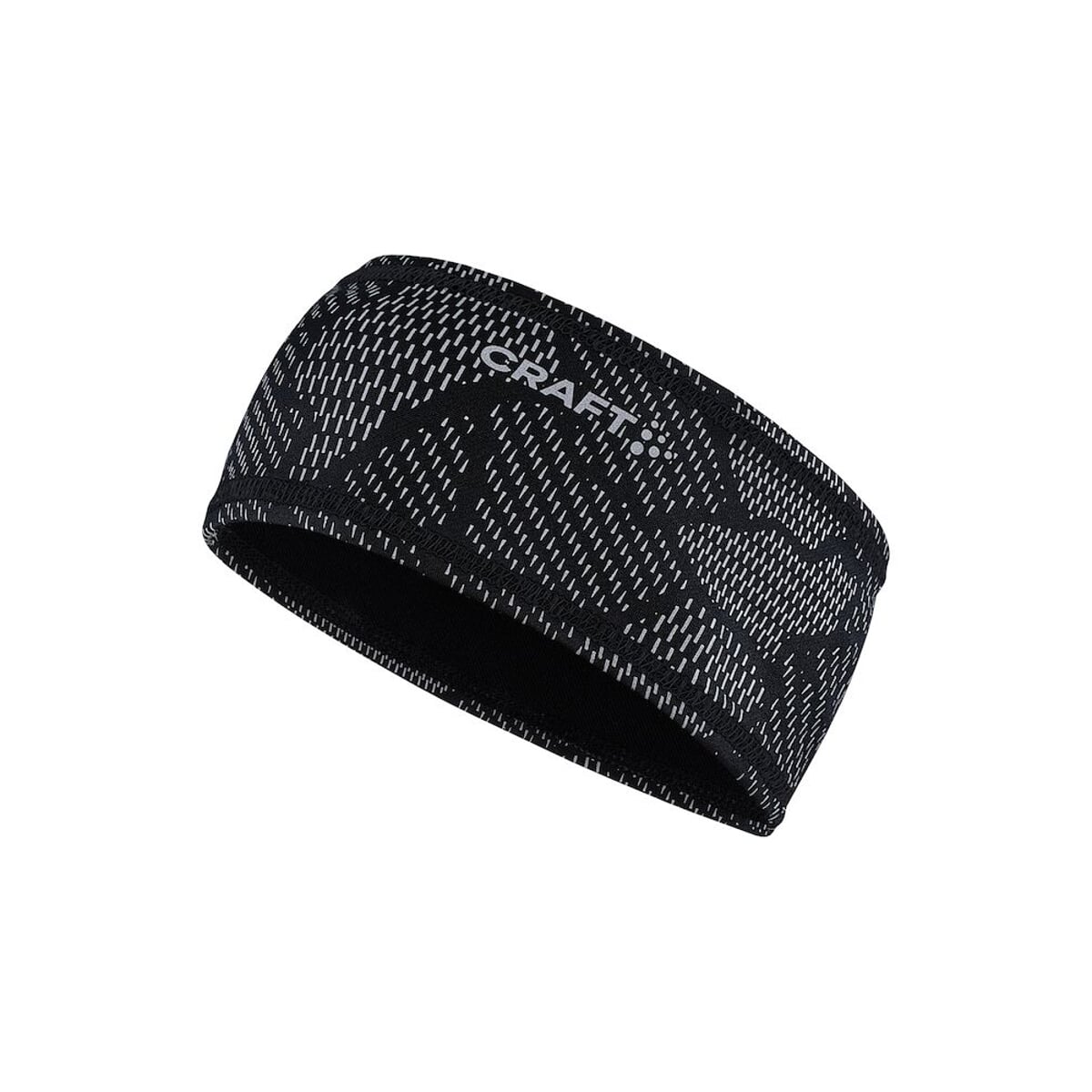 Unisex běžecká čelenka Craft Core Essence Lumen černá S-M