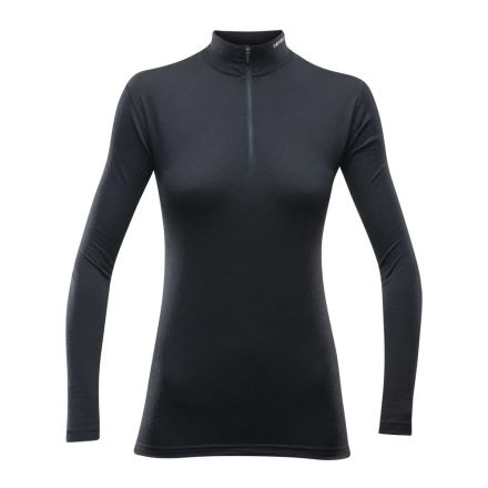 Dámské tričko Devold Breeze se zipem black