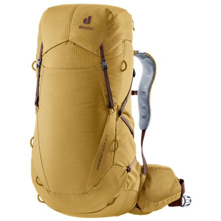 Turistický batoh Deuter Aircontact Ultra 40L+5L savanna-raisin one-size