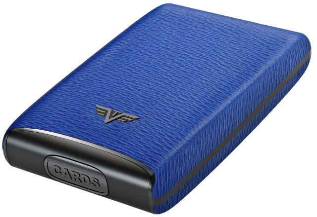 Pouzdro Tru Virtu Credit Card Case RAZOR Fan - leath NeElBlue