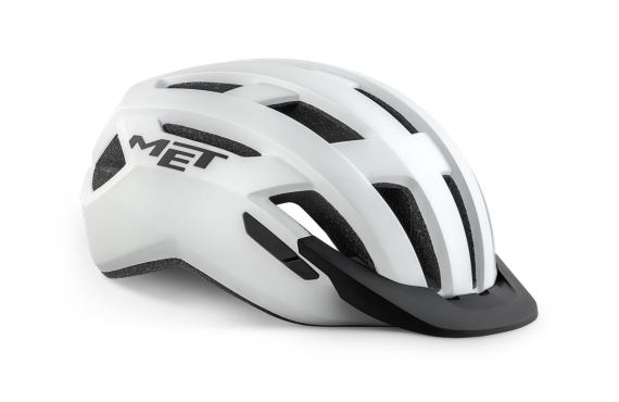 Cyklistická helma MET Allroad bílá matná