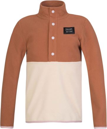 Dětská fleece mikina Hannah Mint JR argan oil/brown rice