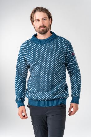 Unisex svetr Devold Nordsjo Wool navy (2)