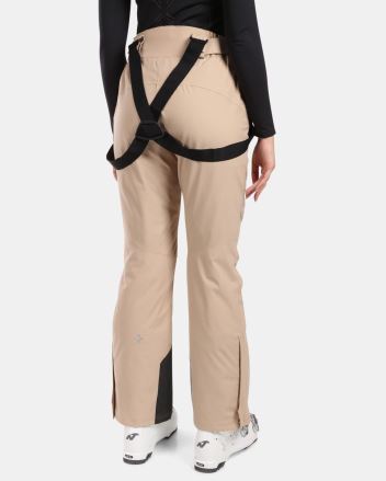 Dámské lyžařské kalhoty Kilpi Elare-W beige (1)