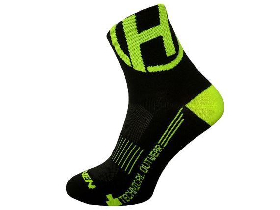 Ponožky Haven Lite Silver NEO 2-pair černá/žlutá
