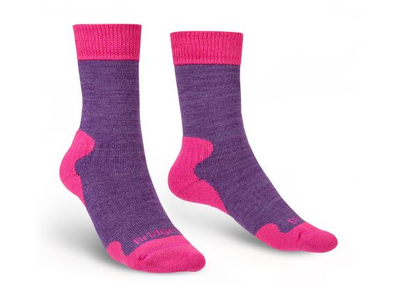 Dámské ponožky Bridgedale Explorer HW MC Boot purpler marl/281