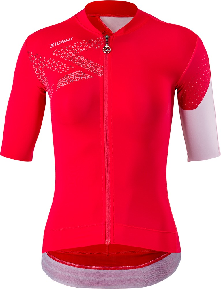 Dámský cyklistický dres Silvini Rosalia Ruby pink L