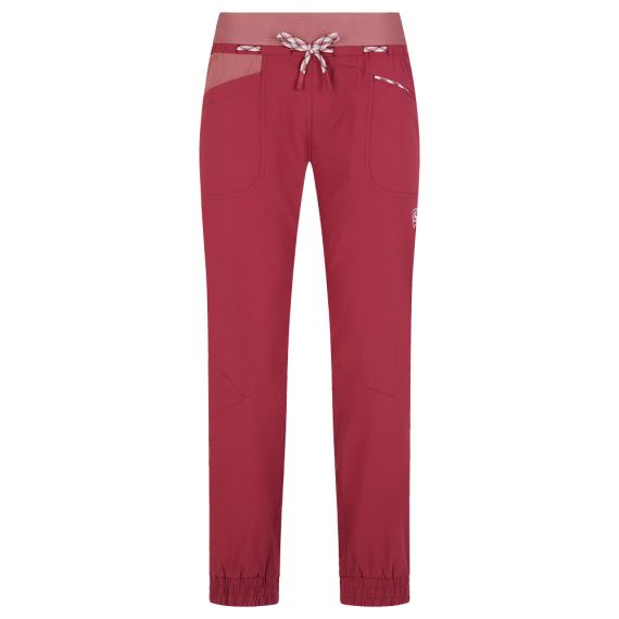 Dámské lezecké kalhoty La Sportiva Mantra Pant W Red Plum/Blush