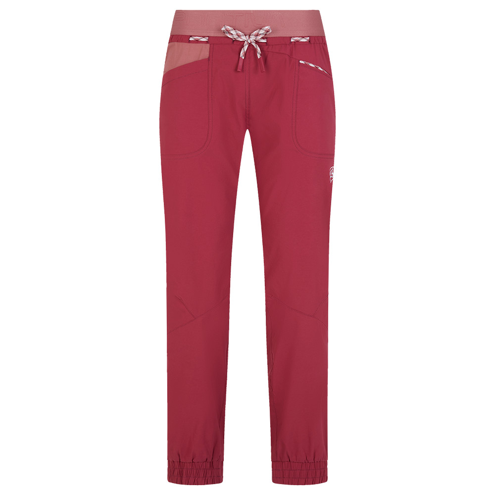 Dámské lezecké kalhoty La Sportiva Mantra Pant W Red Plum/Blush L