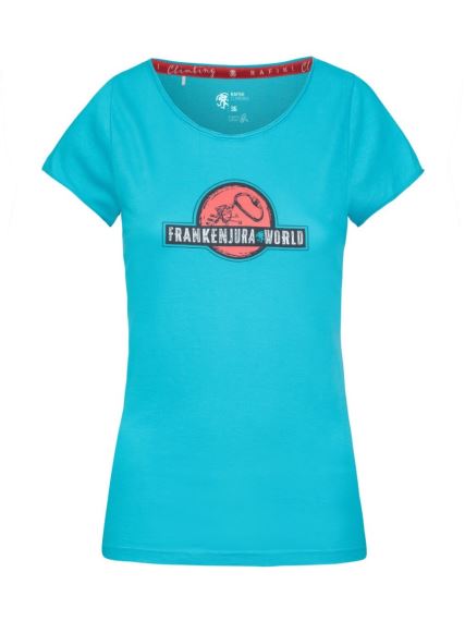 Dámské triko Rafiki Jay peacock blue