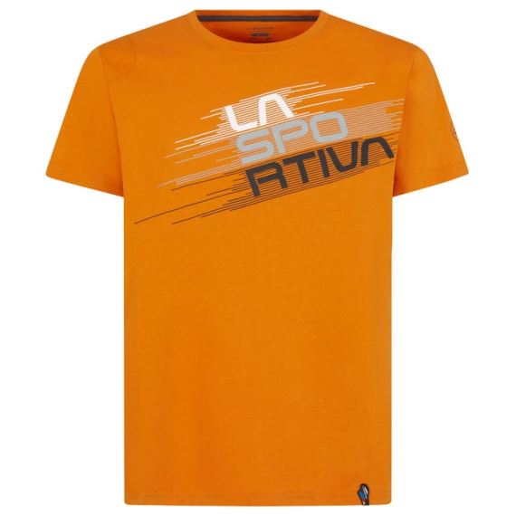 Pánské triko La Sportiva Stripe Evo T-Shirt Maple