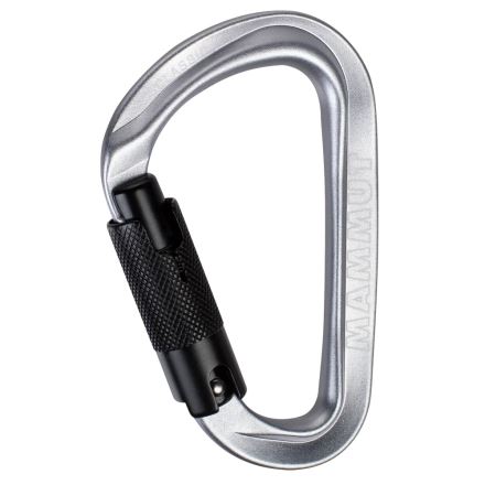 Karabina Mammut Classic HMS Twistlock Plus light grey