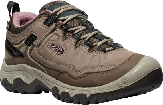 Dámské trekové boty Keen Targhee IV WP Women brindle/nostalgia rose