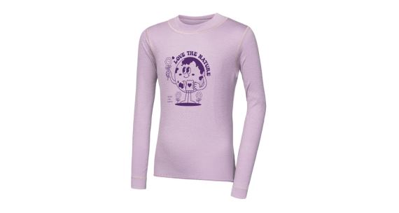Tričko Sensor MERINO DF PLANET dětské mystic violet