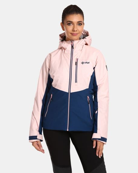 Dámská lyžařská bunda Kilpi Flip-W světle růžová