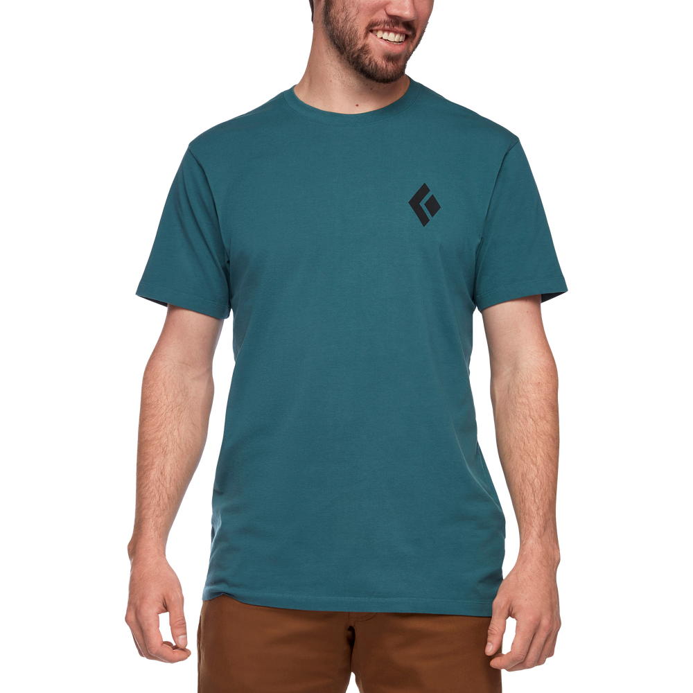 Pánské tričko Black Diamond Equipmnt For Alpinist SS Tee Raging Sea XS